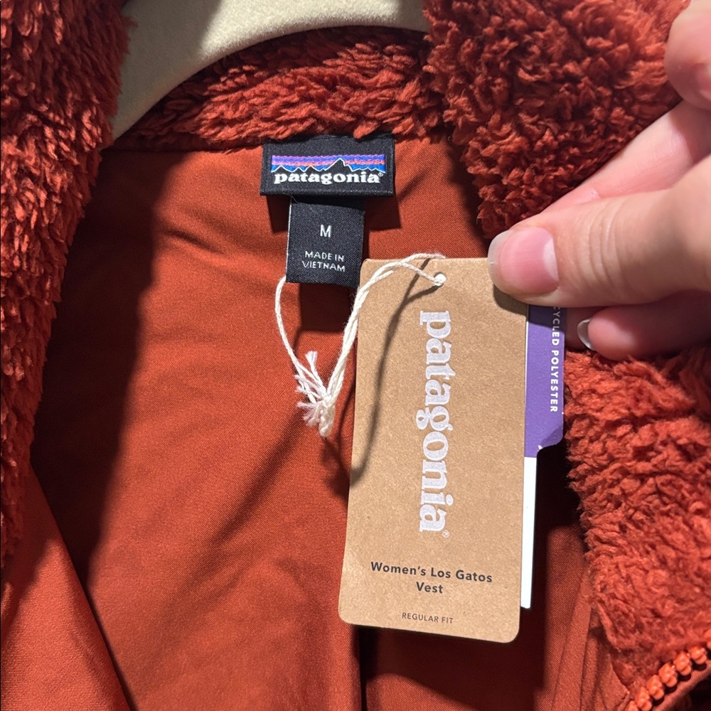 New PATAGONIA Los Gatos Teddy vest - Picture 3 of 7